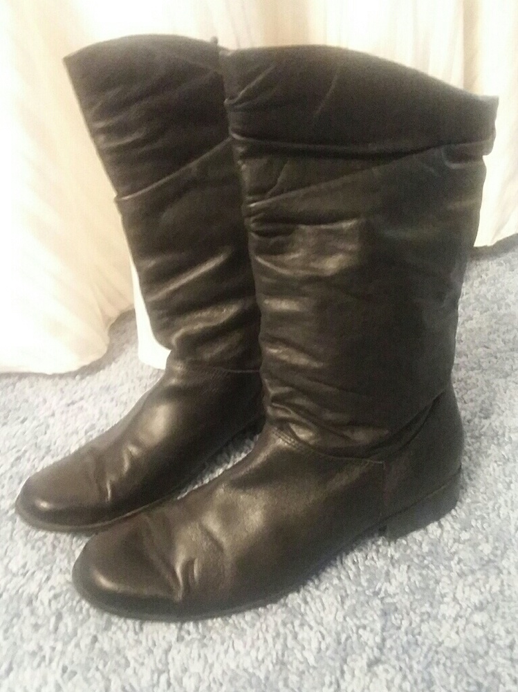 🌺Leather Slouch Boots🌺